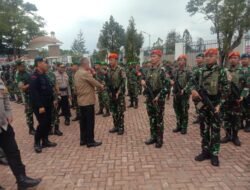 Amankan Jalannya Pesta Demokrasi Nasional, Satgas Kopasgat Ikuti Apel Gelar Pasukan di Wilayah-wilayah Rawan Papua