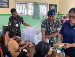 Uji Coba Pembagian Makan Bergizi Gratis (Sharing Is Caring) Lanud I Gusti Ngurah Rai