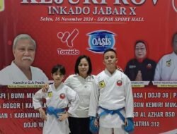 Putra-putri Perwira Lantamal XII Sandang Medali Perak dan Perunggu di Kejurprov Inkado Jabar X 2024
