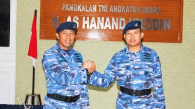 Kapten Adm Dandi Bayu Setiawan, S.S.T.Han. Resmi Jabat Kadispers Lanud H.AS Hanandjoeddin