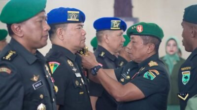 Pangdam Kasuari Pimpin Sertijab dan Tradisi Satuan Pejabat Kodam XVIII/Kasuari Sebagai Proses Regenerasi Kepemimpinan