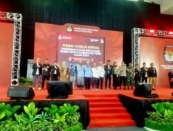 Mayor Czi Sudarno Hadiri Debat Publik Pasangan Calon Bupati dan Wakil Bupati Tapin