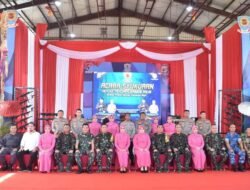 Danlanud BNY Hadiri HUT Ke-79 Brimob Polri di Mako Brimob Polda Lampung
