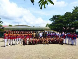 Dalam Rangka HUT SMKN 1, Babinsa Daha Selatan Menjadi Juri Lomba PBB Setingkat SLTP Sederajat