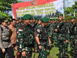 DANDIM 1707/MERAUKE; KAMI SELALU SIAP MEMBANTU PENGAMANAN PILKADA SERENTAK 2024