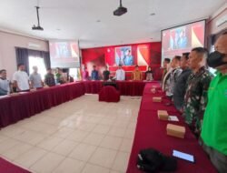 Rakor Pendistribusian Logistik Pilkada di Balangan