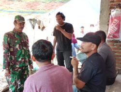 Hari Pencoblosan Semakin Dekat, Babinsa Koramil 04/Meureubo Masif Melaksanakan Sambang Dialogis Ke Desa Binaan