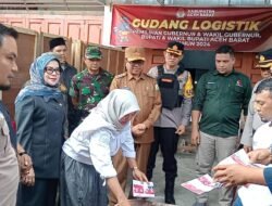 Forkopimda Aceh Barat Bersama KIP Musnahkan Surat Suara Rusak Sekaligus Lounching Pelepasan Pendistribusian Logistik Pilkada Aceh Barat 2024