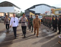 Logistik Pilkada Didistribusikan, Personiel Kodim HSS dan Polres HSS Siap Kawal dan Amankan