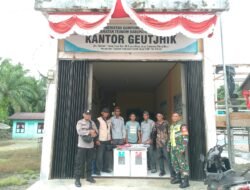 Babinsa Dan Bhabinkamtibmas Bersinergi pengamanan Logistik Pilkada 2024