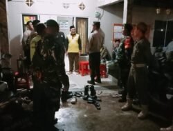 Patroli Skala Besar Jelang Pilkada Digelar TNI-Polri di Hulu Sungai Utara