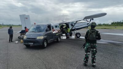 Pos Kopasgat Yahukimo Perketat Keamanan Untuk Sterilkan Bandara di Hari H Pilkada Serentak
