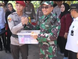 Peninjauan Tempat Pemungutan Suara Pilkada di Kutai Timur