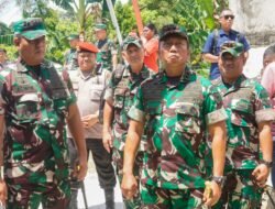 Danrem 182/JO Dampingi Pangdam XVIII/Kasuari Pantau Pencoblosan Pilkada 2024 di Fakfak