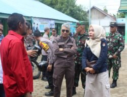Bersama Forkopimda HSU, Kasdim Pantau Lokasi TPS