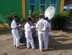 Babinsa Panga Hadir Dengan Motor Pintar Keliling, Demi Kecerdasan Anak Bangsa