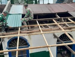 Wujud Kepedulian Serta Menghormati Jasa Pahlawan, Kodim 1010/Tapin Bedah Rumah Veteran