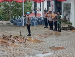 Kodim 1001/HSU-BLG Terjunkan Personil Guna Amankan Rapat Pleno Terbuka Rekapitulasi Hasil Penghitungan Perolehan Suara Tingkat Kabupaten Balangan