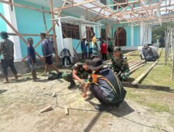 Wujud Toleransi, Karya Bakti Satgas Yonif 614/Raja Pandhita