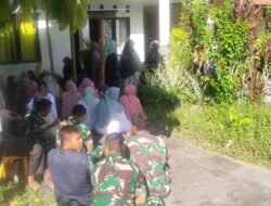 Danramil beserta Seluruh Babinsa Melayat Kerumah Duka, Tokoh Berpengaruh di Kec. Setia Bakti