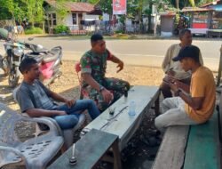 Komsos, Cara Babinsa Koramil 01/Jaya Untuk Jalin Silaturahmi Bersama Warga Binaan