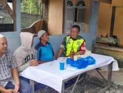 Praka Rohadi Zai Babinsa Koramil 11/Woyla Timur Sapa Warga Binaan di Desa Blang Luwah