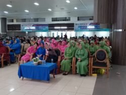 Ketua Persit Cabang LVI Kodim 0909/Kutai Timur Turut Hadir Dalam Seminar Tentang Kesehatan Mental HIV/AIDS