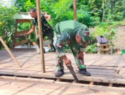 Rehap Rumah Warga, Kodim HSS Wujudkan Kehadiranya Untuk Masyarakat