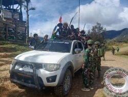 SATGAS YONIF 614/RAJA PANDHITA SWEEPING PERBATASAN RI – PNG