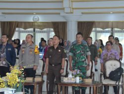 Siap Dukung Pemerintah Cegah Stunting, Kodim HSS Ikuti Lauching Getting