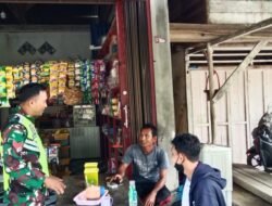 Babinsa Koramil 01/Sungaimas Laksanakan Komsos Bersama Warga Binaan