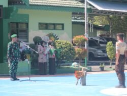 Saka Wira Kartika Kodim 1001/HSU-BLG Pimpin Upacara Pelantikan Dewan Baru