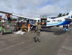 Satgas Kopasgat Pamtas RI-PNG Kewilayahan Perketat Keamanan Menjelang Natal Dan Tahun Baru (Nataru) 2025 Di Bandara Tanah Merah