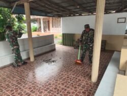 Karya Bakti Kodim 1010/Tapin dalam Rangka HUT Ke-63 Korem 101/Antasari