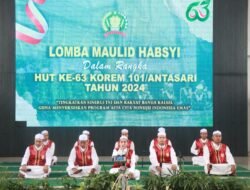 HUT Korem 101/Antasari, Kodim Barito Kuala Ikuti Lomba Habsyi
