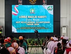 Lomba Habsyi Dalam Rangka HUT Korem 101/Antasari Diikuti Kodim 1001/HSU-Blg