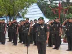 Sambangi Makam Pahlawan, Prajurit Kodim HSS Ziarah Rombongan Hari Juang TNI AD