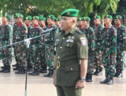 Kodim 1001 Laksanakan Ziarah TMP Dalam Rangka Hari Juang TNI AD