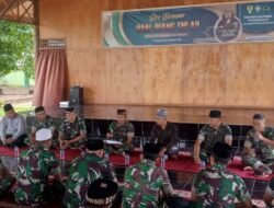 Dalam Rangka Peringati Hari Juang TNI AD Ke-79 Tahun 2024. Kodim 0114/Aceh Jaya Gelar Doa Bersama