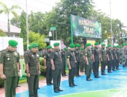 Upacara Peringati Hari Juang TNI AD ke 79 Tahun 2024 digelar Kodim 1001/HSU-Blg