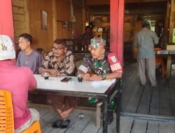 Melalui Komsos Babinsa 01/ Jaya Ingatkan Keselamatan Kerja Kepada Warga Binaan