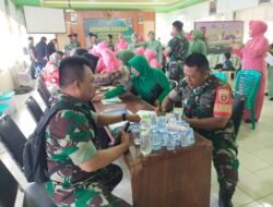 Kodim 1006/Banjar Wujudkan Kepedulian Terhadap Sesama Dengan Bakti Sosial Donor Darah