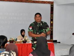 Dandim 1707/Merauke Berikan Pengarahan Kepada Petugas Dapur Sehat Di Kab. Merauke