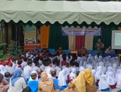 Peduli Pelajar, Sosialisasi dan Edukasi Terkait Perundungan Diberikan Babinsa Koramil Sungai Pandan