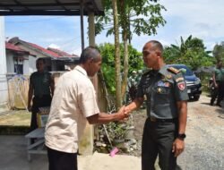 Dandim 1005/Barito Kuala Kunjungi Purnawirawan dalam Rangka HUT Korem 101/Antasari