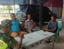 Dengan Komsos Babinsa Menjalin Silaturahmi Untuk Mempererat Kedekatan Babinsa Dengan Tokoh Masyarakat