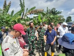 Ketua Koordinator Pelaksana STSP Tinjau Lokasi Brigade Pangan, Dandim 1005/Barito Kuala Turut Mendampingi