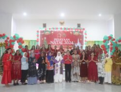 Kodim 1509/Labuha Gelar Perayaan Natal 2024 Berjalan Penuh Hikmat Dan Kekeluargaan