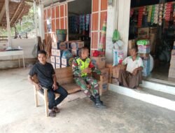 Ciptakan Kondisi Aman Babinsa Koramil 01/Sungaimas Laksanakan Komsos Bersama Warga Binaan