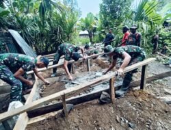 TNI Peduli: Pemugaran Makam di Desa Kerena Sebagai Wujud Menghormati Leluhur